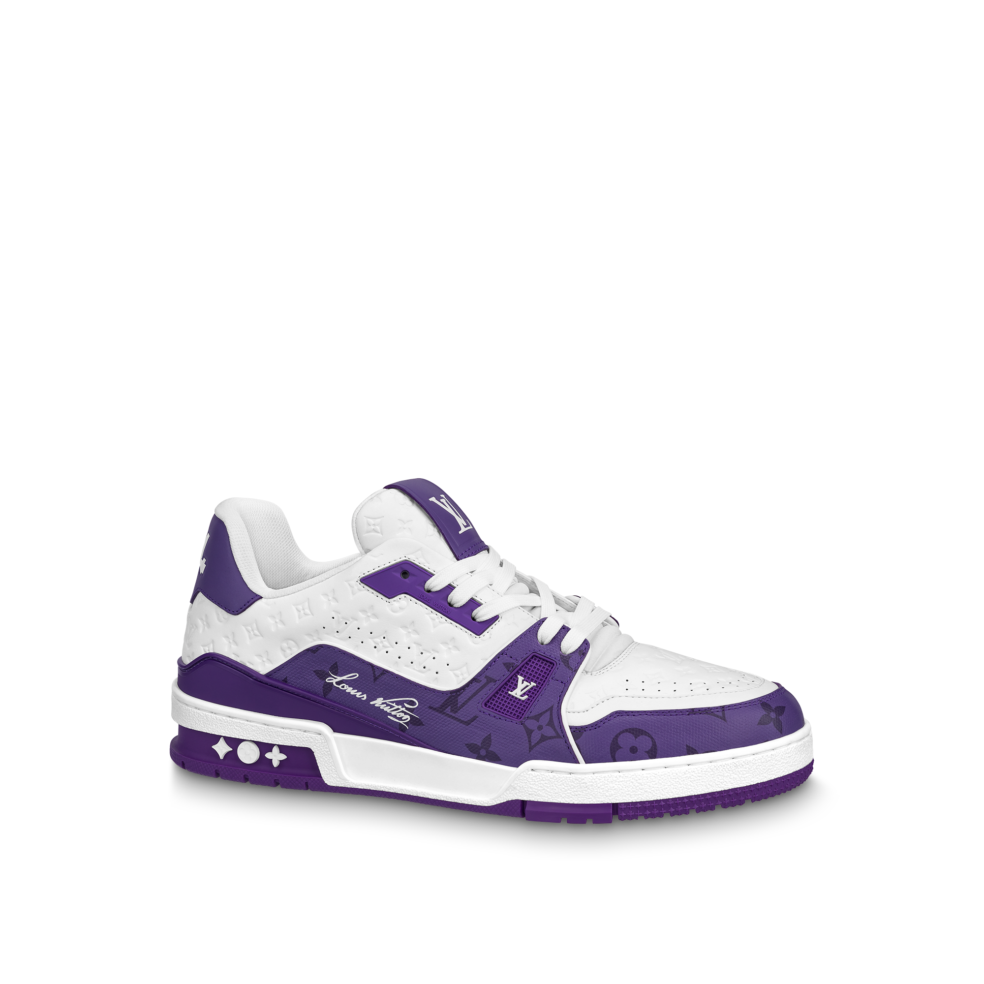 Purple louis 2025 vuitton shoes